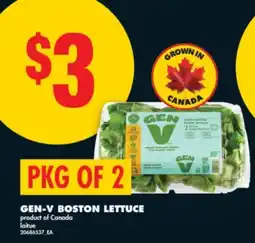 No Frills GEN-V BOSTON LETTUCE, PKG OF 2 offer