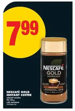 No Frills NESCAFÉ GOLD INSTANT COFFEE, 90-100 g offer
