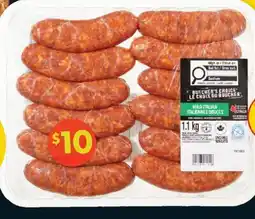 No Frills BUTCHER'S CHOICE SAUSAGE, 1.1 kg offer