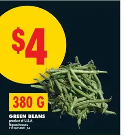 No Frills GREEN BEANS, 380 G offer