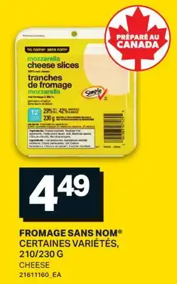 L'Intermarché FROMAGE | CHEESE 210/230 G offer