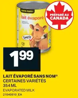 L'Intermarché LAIT ÉVAPORÉ | EVAPORATED MILK 354 ML offer