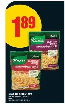 No Frills KNORR SIDEKICKS, 120-162 g offer