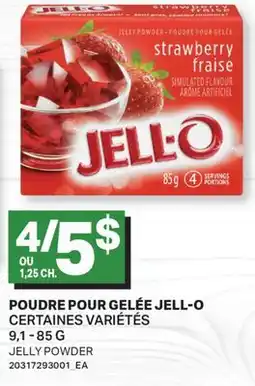 L'Intermarché POUDRE POUR GELÉE | JELLY POWDER 9,1 - 85 G offer