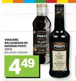 L'Intermarché VINAIGRE BALSAMIQUE DE MODÈNE | BALSAMIC VINEGAR, 250 G offer