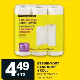 L'Intermarché ESSUIE-TOUT | PAPER TOWELS, 6 ROUL offer