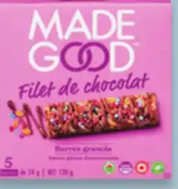 Walmart Made Good granola bars offer