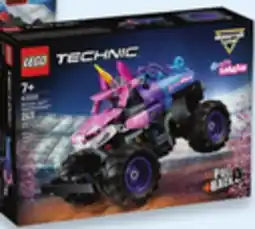 Walmart Technic Monster Jam Grave Digger Sparkle Smash Pull-Back offer