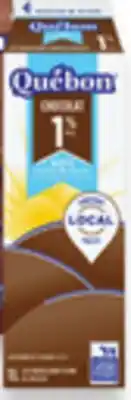 Walmart Québon chocolate milk offer