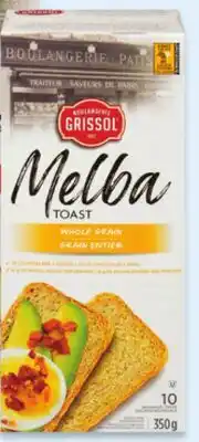 Walmart Boulangerie Grissol Melba toast offer