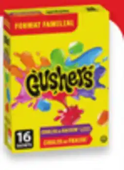 Walmart Fruit by the Foot or Gushers fruit-flavoured snacks family pack offer