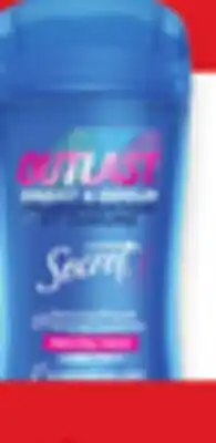 Walmart Secret antiperspirant 73 g offer