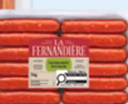 Walmart La Fernandière fresh dinner or breakfast sausages offer