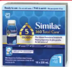 Walmart Similac 360 Total Care ready to feed offer