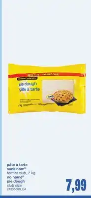 Wholesale Club PÂTE À TARTE, 2 kg offer