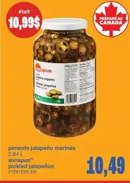 Wholesale Club PIMENTS JALAPEÑO MARINÉS 2,84 L offer