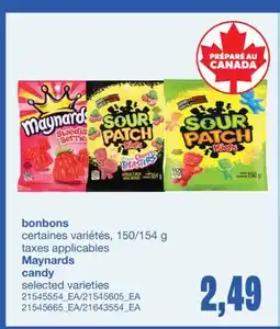 Wholesale Club BONBONS, 150/154 g offer