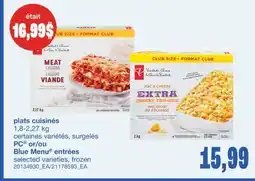 Wholesale Club PLATS CUISINÉS, 1,8-2,27 kg offer