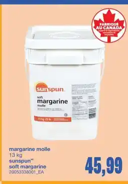 Wholesale Club MARGARINE MOLLE 13 kg offer