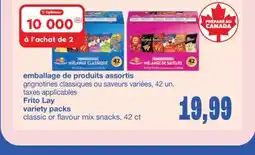 Wholesale Club EMBALLAGE DE PRODUITS ASSORTIS, 42 UN offer