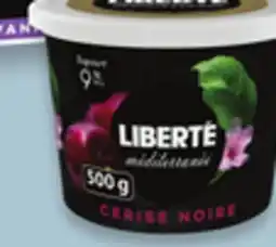 Walmart Liberté Méditerranée 500 g yogurt offer