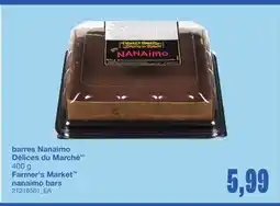 Wholesale Club BARRES NANAIMO 400 g offer