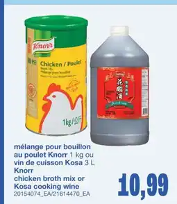 Wholesale Club MÉLANGE POUR BOUILLON AU POULET 1 KG OU VIN DE CUISSON 3 L offer
