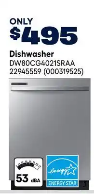 RONA SAMSUNG Dishwasher offer