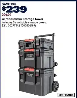 RONA Tradestack storage tower offer