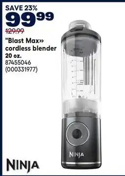 RONA Blast Max cordless blender 20 oz offer