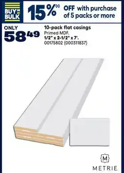 RONA 10-pack flat casings offer