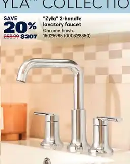 RONA MOEN Zyla 2-handle lavatory faucet offer