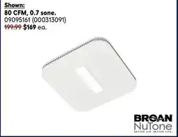 RONA 80 CFM, 0.7 sone offer