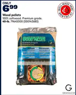 RONA Granulco Wood pellets 40-lb offer