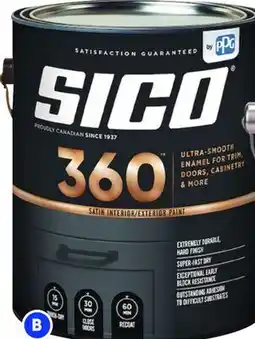 RONA SICO 3.78-L 360 paints offer