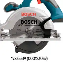 RONA Bosch 18-Volt 6 1/2-in Cordless Circular Saw 3900 RPM Left-Blade Design Battery Not Included offer