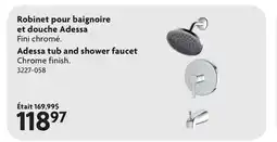 Home Hardware Adessa tub and shower faucet offer