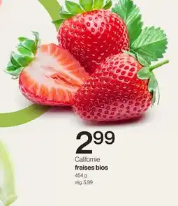 Avril fraises bios offer