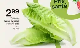 Avril cœurs de laitue romaine bios offer