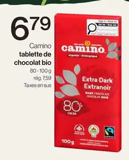 Avril Tablette de chocolat bio offer