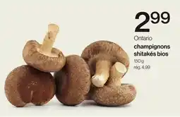 Avril champignons shitakés bios offer