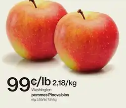 Avril pommes Pinova bios offer