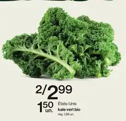 Avril kale vert bio offer