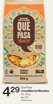 Avril Croustilles tortillas bios offer