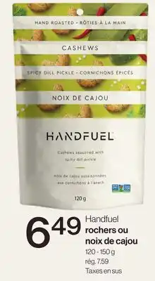 Avril Handfuel rochers ou noix de cajou 120-150 g offer