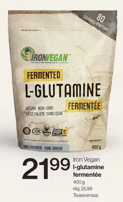 Avril L-glutamine fermentée offer