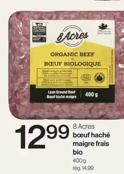 Avril Bœuf haché maigre frais bio offer