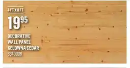 Canac Decorative Wall Panel offer