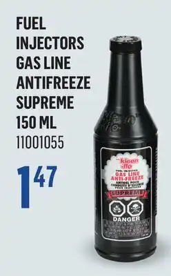 Canac Fuel Injectors Gas Line Antifreeze Supreme 150 ml offer