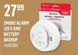Canac Smoke Alarm 120V and Battery Backup offer